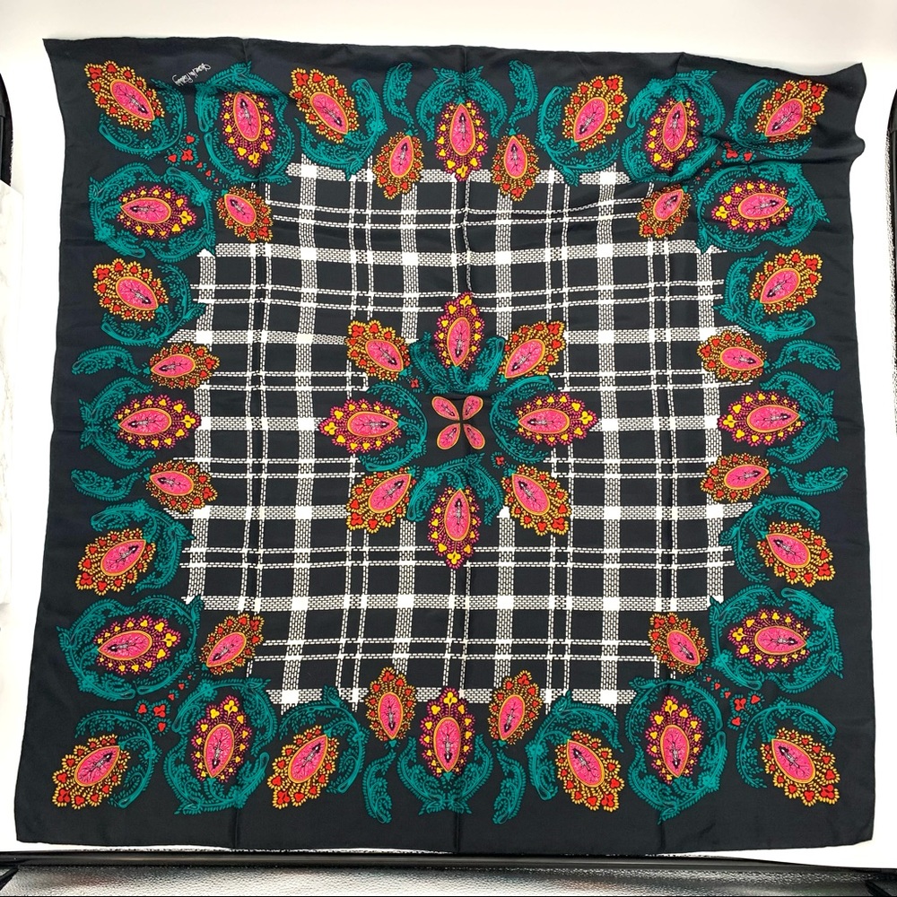 Diane Von Furstenberg Oversized Silk Scarf